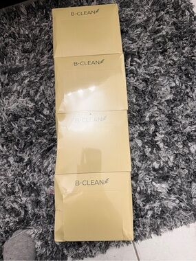 B-CLEAN Skincare Sachet Pack - Pale Yellow